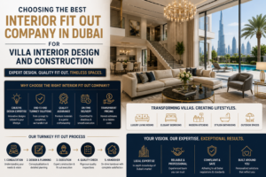 Choosing the Best Interior Fit Out Company in Dubai for Villa Interior Design and Construction